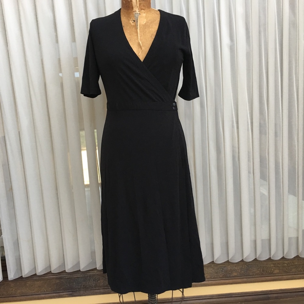 Nine West Wrap black dress